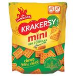 Ciastka krakersy LAJKONIK mini cebulka i ser 100g w sklepie internetowym dyskontbiurowy24.pl