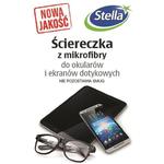 Ściereczka z mikrofibry 18x15cm do okularów i ekranów dotykowych STELLA 1szt. /ST-ST-005765/ w sklepie internetowym dyskontbiurowy24.pl