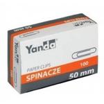 Spinacze biurowe 50mm okrągłe YANDA 100szt /110-1650/ w sklepie internetowym dyskontbiurowy24.pl