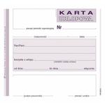 Druk "Karta Urlopowa" 2/3 A6 MICHALCZYK I PROKOP /507-6/ w sklepie internetowym dyskontbiurowy24.pl
