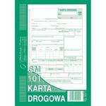Druk "Karta Drogowa Samochód Osobowy" A5 MICHALCZYK I PROKOP /802-3/ w sklepie internetowym dyskontbiurowy24.pl