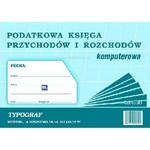 Druk offsetowy podatkowa księga przychodów i rozchodów A4 32 kartki komputerowa TYPOGRAF /48019/ w sklepie internetowym dyskontbiurowy24.pl