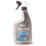 Płyn do czyszczenia i konserwacji stali szlachetnej CLINEX Shine Steel 650ml /CL77628/ w sklepie internetowym dyskontbiurowy24.pl