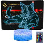 lampka nocna dla dzieci 3D Kot w sklepie internetowym Compliment