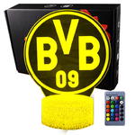 Lampka 3D nocna led usb Borussia Dortmund BVB w sklepie internetowym Compliment