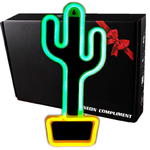 Gotowy Neon led USB na ścianę znak Kaktus na prezent w sklepie internetowym Compliment