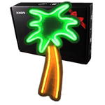 Duży Gotowy Neon led USB duży na ścianę Palma w sklepie internetowym Compliment