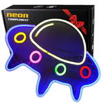 Duży Gotowy Neon led USB duży na ścianę UFO w sklepie internetowym Compliment