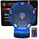 Lampka Nocna 3D lampa do wizualizacji 3D Manchester City Piłka w sklepie internetowym Compliment