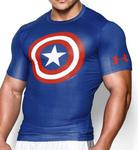 Koszulka Under Armour Alter Ego CAPITAN AMERICA Compression Shirt -1244399-402 w sklepie internetowym Basketo.pl