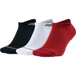 Skarpety Air Jordan Dri-Fit Jumpman 3 Pack - SX5546-011 - Black/Whir/Gym Red w sklepie internetowym Basketo.pl