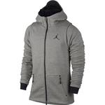 Bluza z kapturem Air Jordan Shield Hoodie - 809486-063 - Szary w sklepie internetowym Basketo.pl