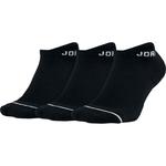 Skarpety Air Jordan Jumpman No-Show 3 Pack - SX5546-010 - Black/Black/Black w sklepie internetowym Basketo.pl