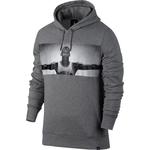 Bluza z kapturem Air Jordan Legend Flight - 886838-091 - Carbon Heather w sklepie internetowym Basketo.pl