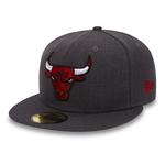 Czapka New Era 59FIFTY NBA Chicago Bulls Heather Charcoal - 80524718 w sklepie internetowym Basketo.pl