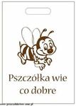 Torba foliowa 50szt PSZCZÓŁKA WIE CO DOBRE w sklepie internetowym Pszczelnictwo.com.pl