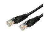 Kabel Patchcord kat.6A RJ45 UTP 1m. czarny w sklepie internetowym VirtualEye