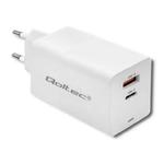 Qoltec Ładowarka GaN FAST 65W | 5-20V | 2.25-3.25A | USB | USB typ C PD w sklepie internetowym VirtualEye