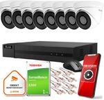 Zestaw monitoringu Hilook 8 kamer IP IPCAM-T2 1TB dysk w sklepie internetowym VirtualEye