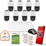 Zestaw monitoringu Hilook 8 kamer IP PTZ-N2MP 1TB dysk w sklepie internetowym VirtualEye
