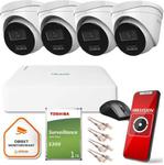 Zestaw monitoringu Hilook 4 kamer IP IPCAM-T2-30DL 1TB dysk w sklepie internetowym VirtualEye