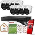 Zestaw monitoringu Hilook 8 kamer IP IPCAM-T2-30DL 1TB dysk w sklepie internetowym VirtualEye