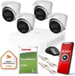 Zestaw monitoringu Hilook 4 kamer IP IPCAM-T4-30DL dysk 1TB w sklepie internetowym VirtualEye