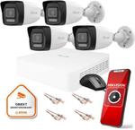 Zestaw monitoringu Hilook 8 kamer IP IPCAM-B4-30DL w sklepie internetowym VirtualEye
