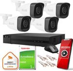 Zestaw monitoringu Hilook 4 kamer IP IPCAM-B5 1TB dysk w sklepie internetowym VirtualEye
