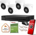 Zestaw monitoringu Hilook 4 kamer IP IPCAM-T5 1TB dysk w sklepie internetowym VirtualEye