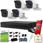 Zestaw monitoringu Hilook 4 kamer IP TVICAM-B2M dysk 1TB w sklepie internetowym VirtualEye