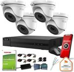 Zestaw monitoringu Hilook 4 kamer IP TVICAM-T5M dysk 1TB w sklepie internetowym VirtualEye