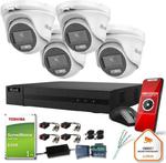 Zestaw monitoringu Hilook 4 kamer IP TVICAM-T2M-20DL dysk 1TB w sklepie internetowym VirtualEye