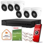 Zestaw monitoringu Hilook 6 kamer IP IPCAM-T5 1TB dysk w sklepie internetowym VirtualEye