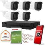 Zestaw monitoringu Hilook 5 kamer IP IPCAM-B5 1TB dysk w sklepie internetowym VirtualEye