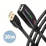 ADR-220 USB 2.0 A-M -> A-F aktywny kabel przedłużacz/wzmacniacz 20m w sklepie internetowym VirtualEye