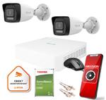 Zestaw monitoringu Hilook 2 kamer IP IPCAM-B4-30DL dysk 1TB w sklepie internetowym VirtualEye