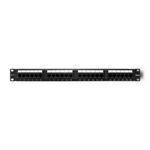 Patch panel RACK | 24 porty | kat.6 UTP | Czarny w sklepie internetowym VirtualEye