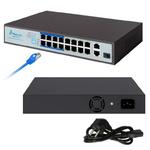 Extralink VIRTUS V3 | Switch PoE | 16x 100Mb/s PoE/PoE+, 2x Gigabit RJ45 + 1x SFP, 150W w sklepie internetowym VirtualEye