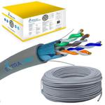 Extralink CAT5E FTP (F/UTP) Wewnętrzny | Kabel sieciowy skrętka | 305M w sklepie internetowym VirtualEye