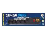Orvaldi ORV5 3m | Listwa zasilająca | przeciwprzepięciowa 210J, 5 gniazd w sklepie internetowym VirtualEye