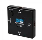 Spliter HDMI 3-wejścia/1-wyjście przełączane ręcznie w sklepie internetowym Sklep-elektronik.pl