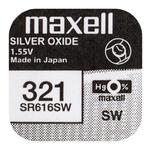 Bateria SR616/SR321/SR65 srebrowa MAXELL w sklepie internetowym Sklep-elektronik.pl