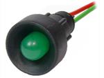 Kontrolka LED 10mm 12V-24V AC/DC zielona / KLP-10/G w sklepie internetowym Sklep-elektronik.pl