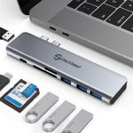 HUB USB-C / 3xUSB 3.0+USB-A+czytnik kart SD 7w2 do Apple (seria MacBook Air i Pro) w sklepie internetowym Sklep-elektronik.pl