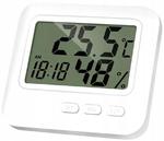 Termometr higrometr wilgotnościomierz stacja pogodowa zegar od -20°C do 570°C w sklepie internetowym elektro-hurt.com