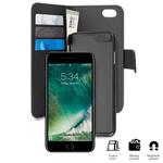 PURO Wallet Detachable - Etui 2w1 iPhone 8 Plus / 7 Plus / 6s Plus (czarny) w sklepie internetowym mobilemania.pl