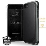 X-Doria Defense Lux - Etui aluminiowe iPhone 8 / 7 (Black Leather) w sklepie internetowym mobilemania.pl