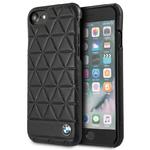BMW Hexagon Case - Etui skórzane iPhone 8 / 7 (czarny) w sklepie internetowym mobilemania.pl