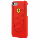 Ferrari Pit Stop Red Trim - Etui iPhone 8 / 7 (Red Carbon) w sklepie internetowym mobilemania.pl